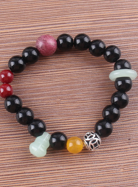 2025新款国潮黑神话悟空情侣手链金木水火土紧箍咒葫芦手串仿