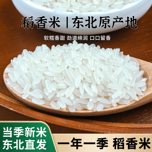 东北大米稻香米长粒香迷珍珠米1斤5斤严选工厂直发当季清香