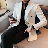 XZ6091-P208西装外套男士西服礼服休闲修身双排扣西装，男装西服套装，电商B333