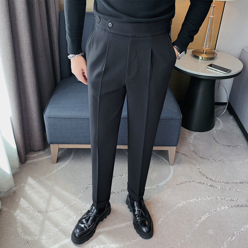 K8103-P115高品质西裤秋冬男士长裤西装裤休闲修身正装，男装西服套装，电商B333