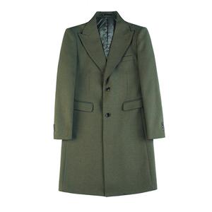 23686-P198 加棉中长款西装西服外套 单排扣风衣 大衣图片