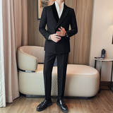 TZ6122-P320西服套装男士修身西装婚礼礼服两件套，男装西服套装，电商B333