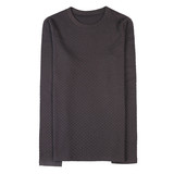 T6802-特P35男士打底衫长袖紧身t恤修身潮流纯色圆领体恤，男装T恤，电商B333