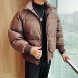 M23088-P255冬季男士羽绒服立领羽绒外套纯色百搭时尚短款羽绒服，男装羽绒服，电商B333