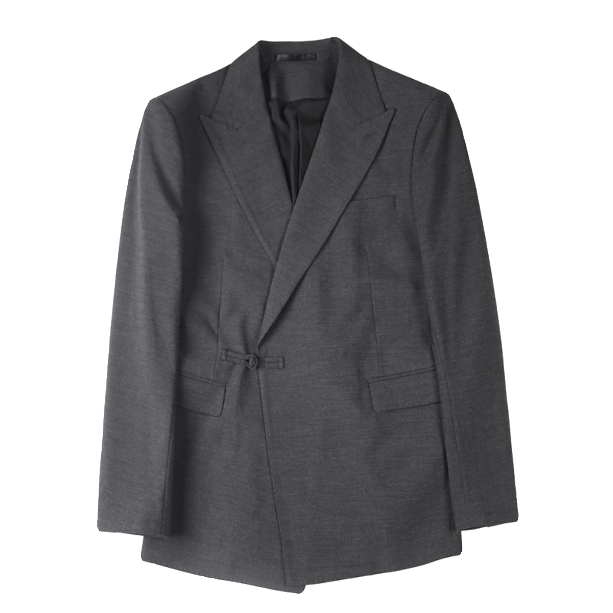 23601-P155单排扣西装外套男士纯色百搭商务休闲西服上衣,男装西服套装,电商B333