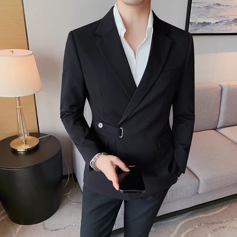 老款继续做23526-P175西装外套男士秋冬新款单排扣西服纯色商务,男装西服套装,电商B333