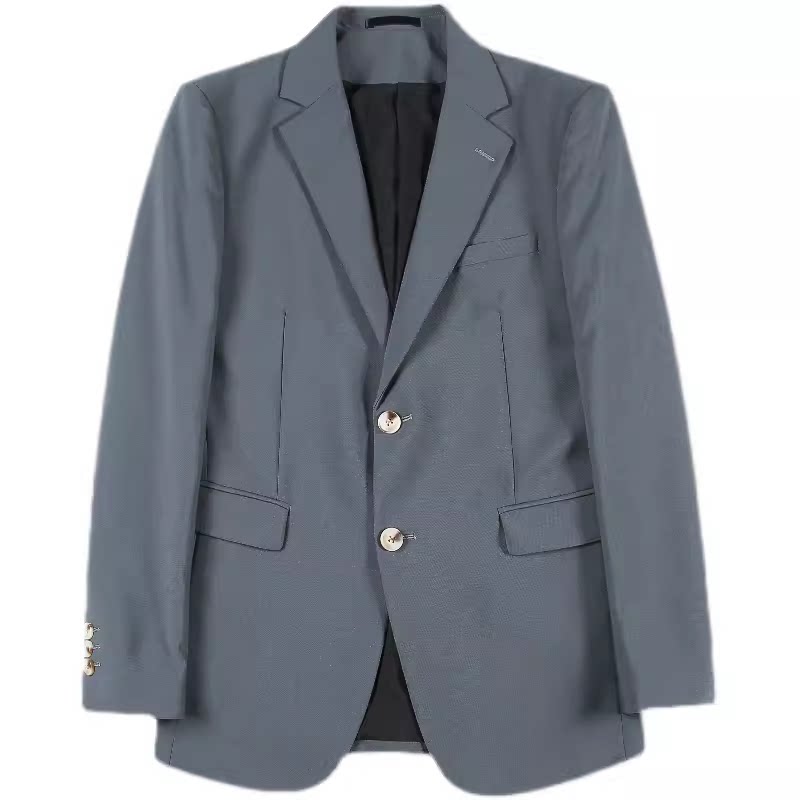 老款继续做XZ502-P155单排扣西装外套男士商务免烫便服修身,男装西服套装,电商B333