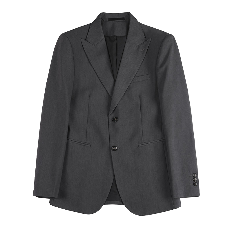 TZ23612-P235西装两件套男士纯色西服商务休闲单排两粒扣西服,男装西服,电商B333