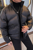 M2205-P198棉衣男士秋冬新款立领面包服短款加厚棉服，男装棉衣，电商B333