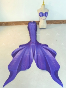 芸儿人鱼的旋律真珠美少女cos美人鱼尾巴泳衣女款成人海洋馆表演