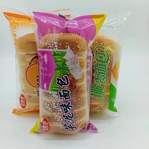食百佳夹心软面包香芋味椰香味瓜子味75克包早餐代餐休闲冲饥小吃