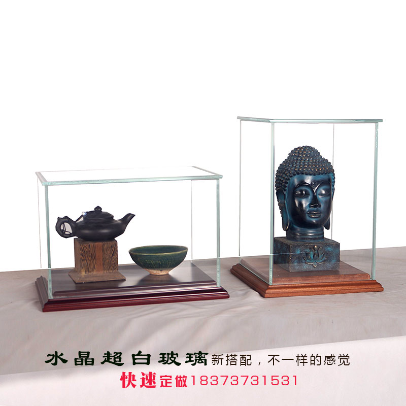 超白玻璃罩明防尘罩展示罩展柜