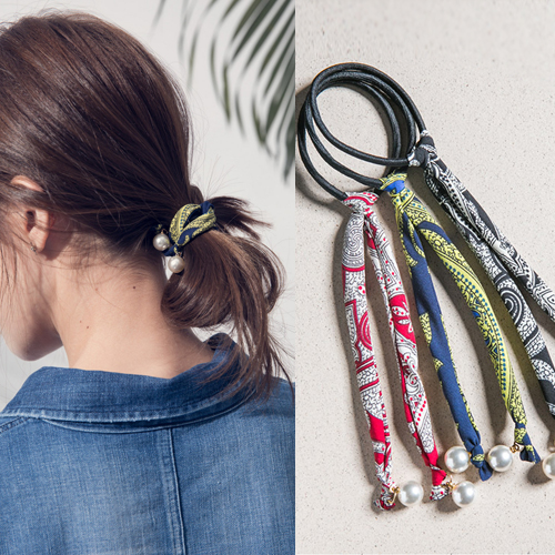 Accessoire coiffure en tissu - Ref 1197921 Image 1