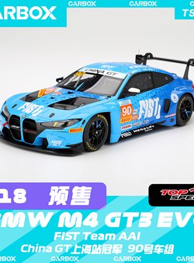 [CarBox] Topspeed 1:18 宝马M4 GT3 EVO  FIST AAI China GT #90