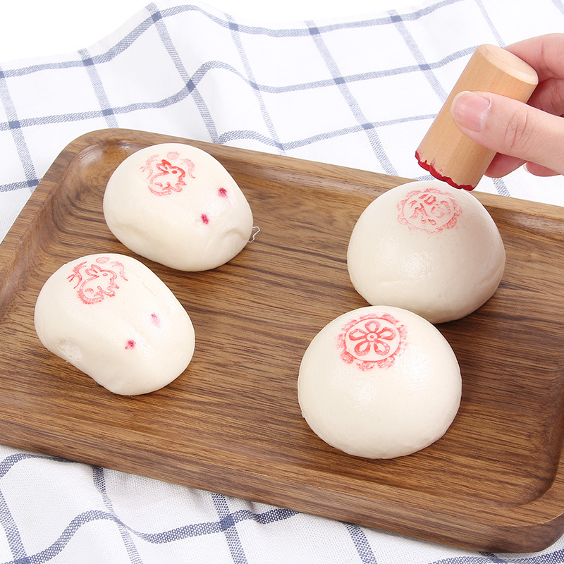 月饼印章木制馒头点心苏式糕点烘焙中式喜字福字小鲜肉食品花模具