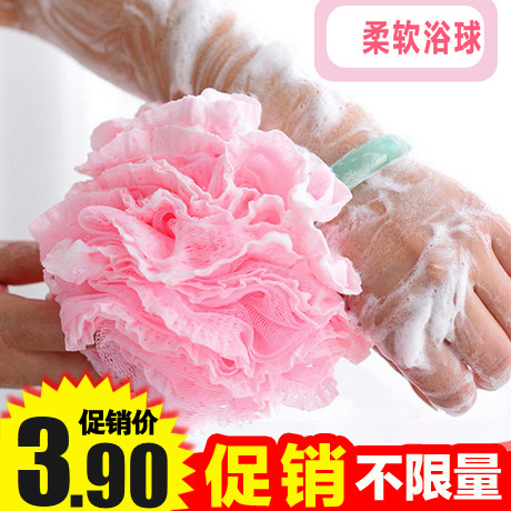 沐浴球 洗澡球洗澡巾沐浴花澡花大号洗浴球泡泡球浴花浴球