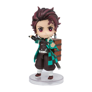 现货万代眼镜厂Figuarts mini正品鬼灭之刃迷你手办关节可动礼物