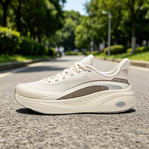 李宁跑步女子系带休闲鞋
