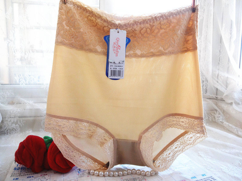 3条包邮琪艳芬2126高腰冰丝微收腹网纱蕾丝性感透明女士三角内裤,女士内衣/男士内衣/家居服,女三角裤,淘宝优惠券,粉丝福利购,淘宝优惠卷