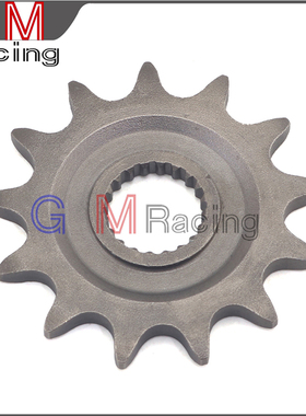 适用雅马哈YZ/YZF/125/250F/250FX前链轮小牙盘小齿小飞轮