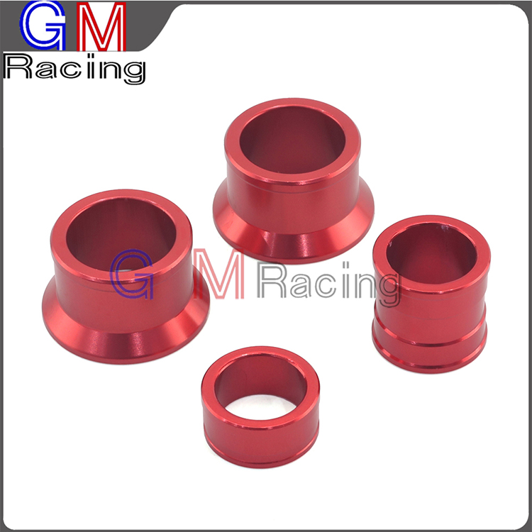 越野摩托车亚翔LD450/T4/T6改装CNC前后轮毂隔套轴套