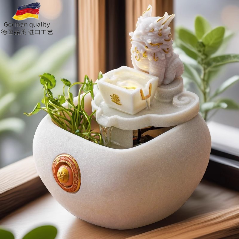 貔貅镇宅招财流水摆件开业礼品