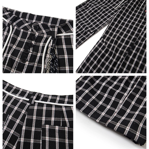 Ретро штаны подходит для мужчин и женщин, в американском стиле, свободный крой, оверсайз