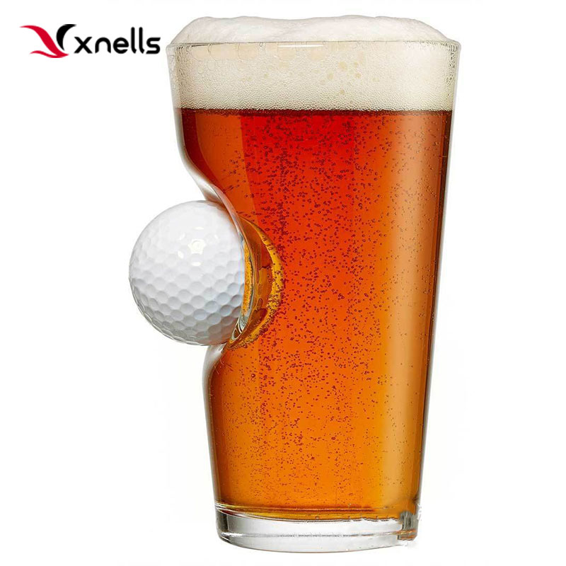 Xnells高尔夫啤酒杯 高尔夫球嵌入 纪念礼品Hole In One 一杆进洞,餐饮具,啤酒杯,淘宝优惠券,粉丝福利购,淘宝优惠卷