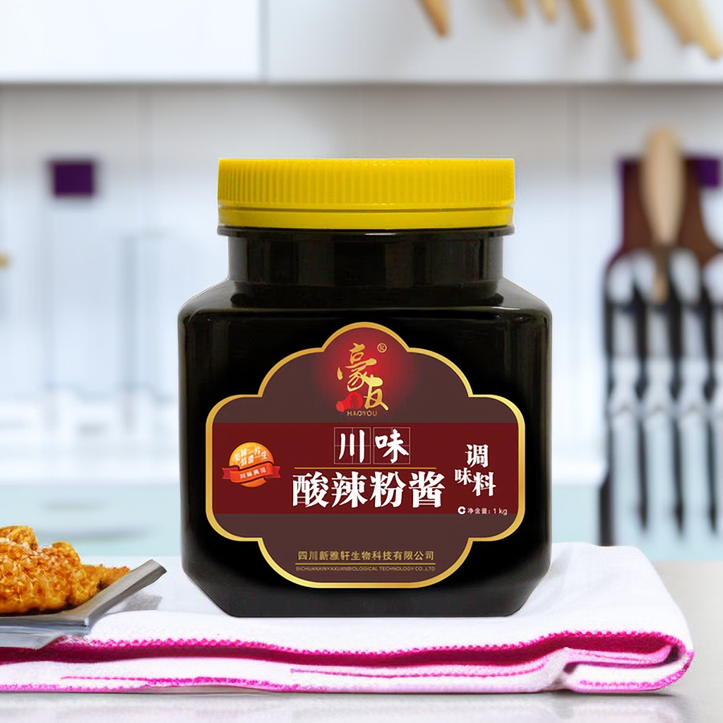 豪友酸辣粉桶装配方秘制调味料