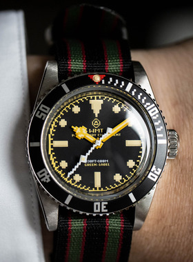 WMT Watch SD0010PMN 像素风马赛克盘日本自动机芯复古手表腕表