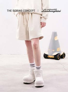 THE BORING CONCEPT TBC｜兰博基尼运动休闲刺绣潮流宽松抽绳短裤