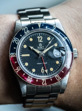 WMT Watch Panton MK II – Black Dial 红蓝可乐圈自动机芯手表