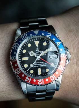 WMT Watch Green-Label系列SF0030CG 手绘涂鸦红蓝圈自动机械手表