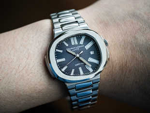 Label系列AM0010C手绘不规则异形自动机械手表 Green WMT Watch