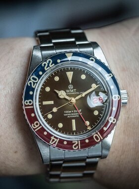 WMT Watch Panton MKII – Brown Dial Aged Edition做旧自动手表