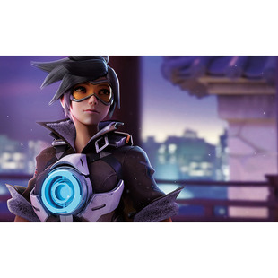 守望先锋周边 挂画猎空源氏死神高清网咖壁纸网吧海报定制