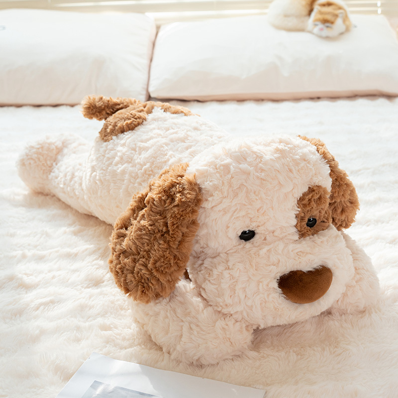 狗狗玩偶趴趴长条狗公仔布娃娃