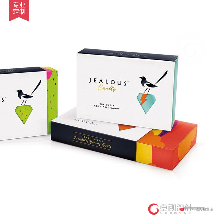 小包装印刷 卡盒印刷定制 玩具包装盒 化装品包装盒 食品彩盒印刷图片