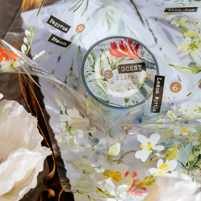 猫老大新品香气研究所花胶带整卷