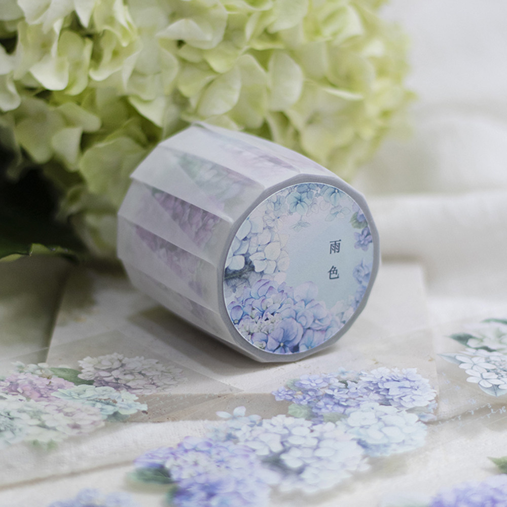 台湾乐意亮面PET手帐胶带整卷