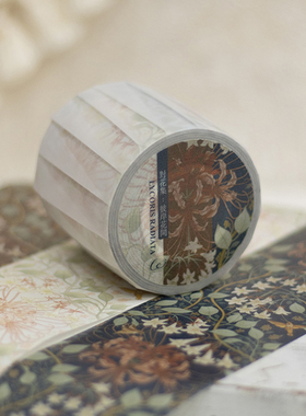 ChickTracks&台湾乐意Loidesign和纸手帐胶带 彼岸花间 整卷分装