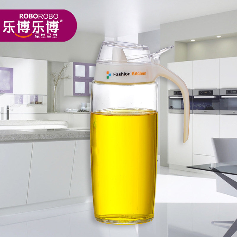 高硼硅玻璃防漏油壶500ml家用