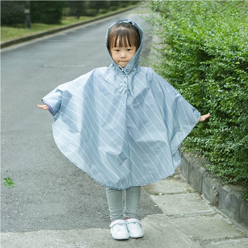 儿童连帽轻便防水幼儿园雨衣