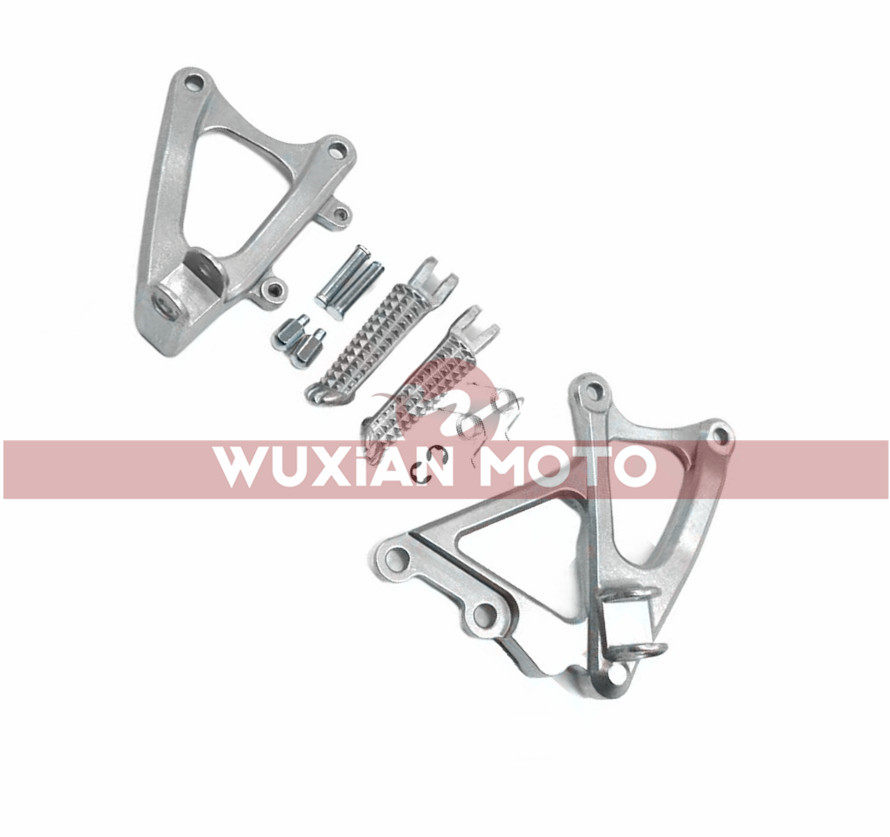适用于雅马哈YZF1000 R1 2002-14年前脚蹬三角板支架前脚踏架总成
