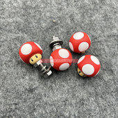 适用小牛台铃雅迪爱玛九号电动车改装 饰后牌照架螺丝蘑菇头气嘴帽