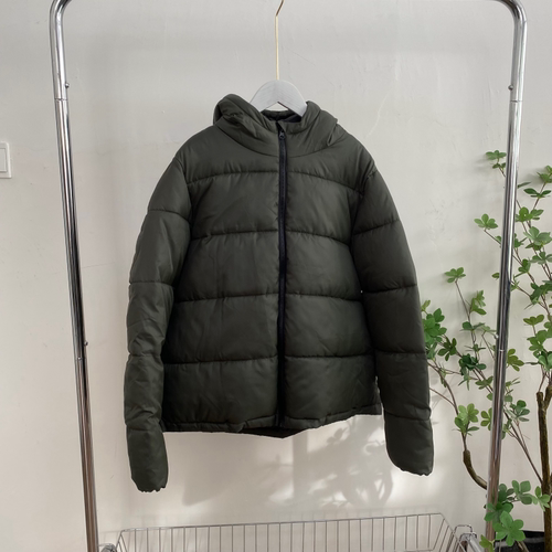 D2304任3件包邮外贸欧美单男士休闲棉服新款连帽拼色宽松百搭棉衣