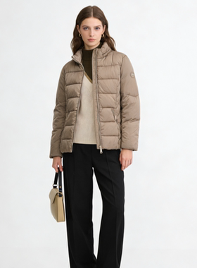 D5436外贸欧美单时尚冬季女士棉衣新款立领宽松百搭休闲棉服