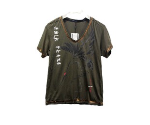 新品 JEANS女士体恤短袖 国潮印花宽松水洗做旧t恤女 清仓ABLE 特价