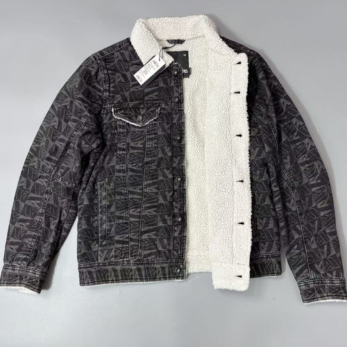 ABLEJEANS秋季羊羔绒夹克厚外套