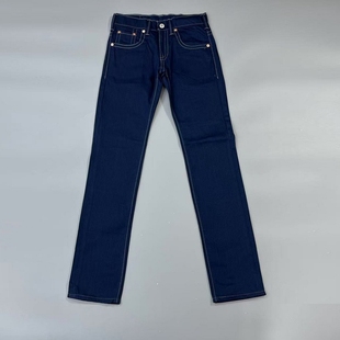 牛仔裤 男裤 经典 原色单宁美式 511小脚纯靛蓝色咔叽直筒裤 李家男士